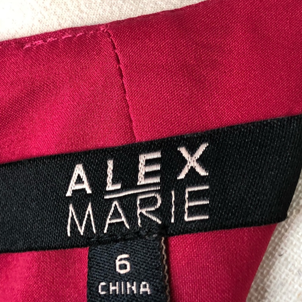 Alex Marie Multicolored Sheath Dress - image 6